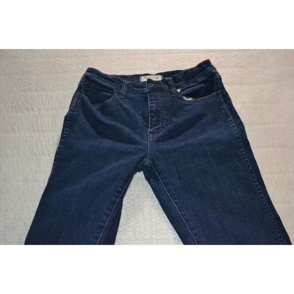 40255 Madewell Jeans 10 Inch High Riser Skinny Blue Size 28 X 27 Womens - Picture 4 of 13